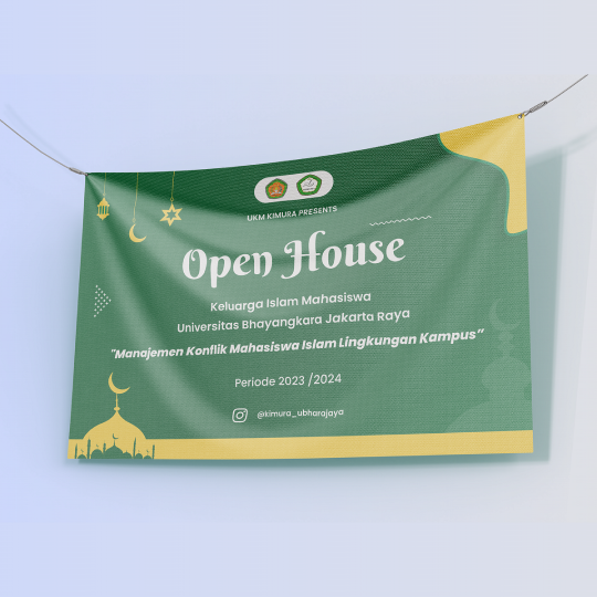 Open House 2023 UKM Kimura Banner