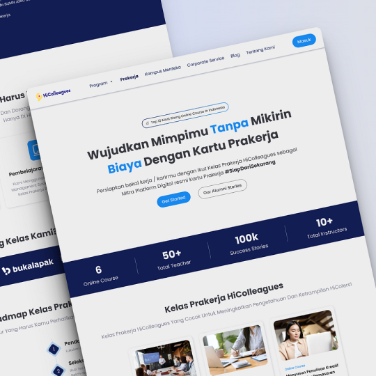 UI/UX HiColleagues Redesign